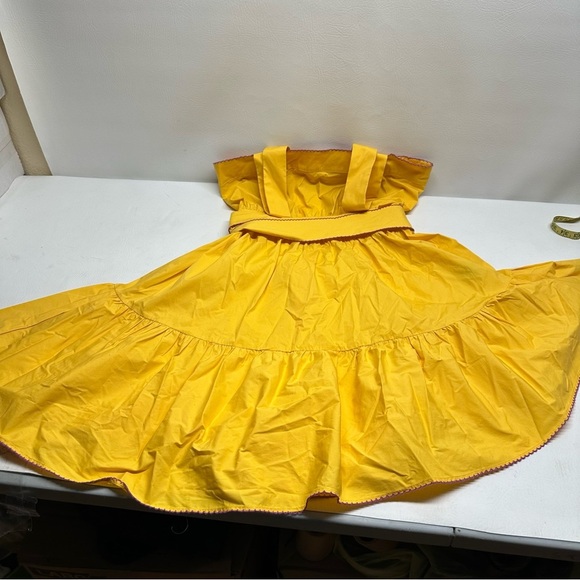 CYNTHIA ROWLEY Yellow Dress HIGH/LOW - Picture 12 of 13
